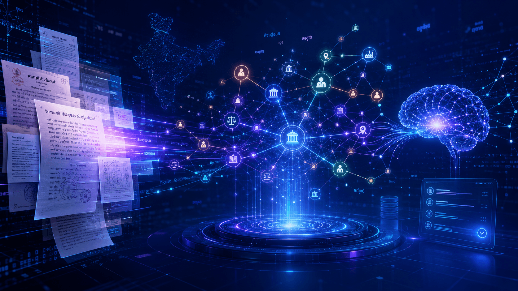 BharatGraph — Multilingual Knowledge Graph RAG system made for Indian Languages